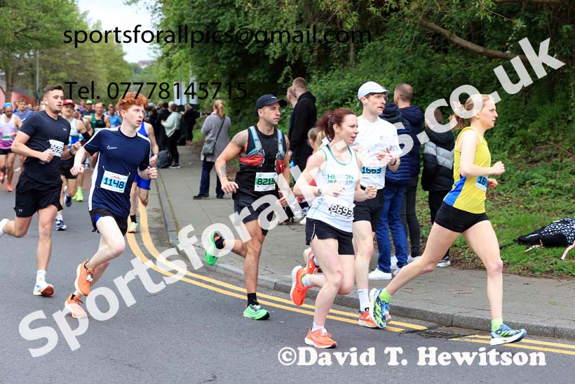 Gateshead Half Marathon and 10k, 2024 Gateshead Marathon, Half Marathon and 10k, Gateshead Stadium.  Photo: David T. Hewitson/Sports for All Pics